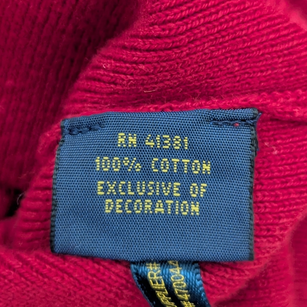 Polo by Ralph Lauren Men's Red Sweater - image 5